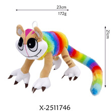 (Rainbow Long Tailed Cat) Yarnaby Plushies Nightmare Critters Plush Toy Poppy Playtime 4 Doll Stuffed Animals Kids Gifts
