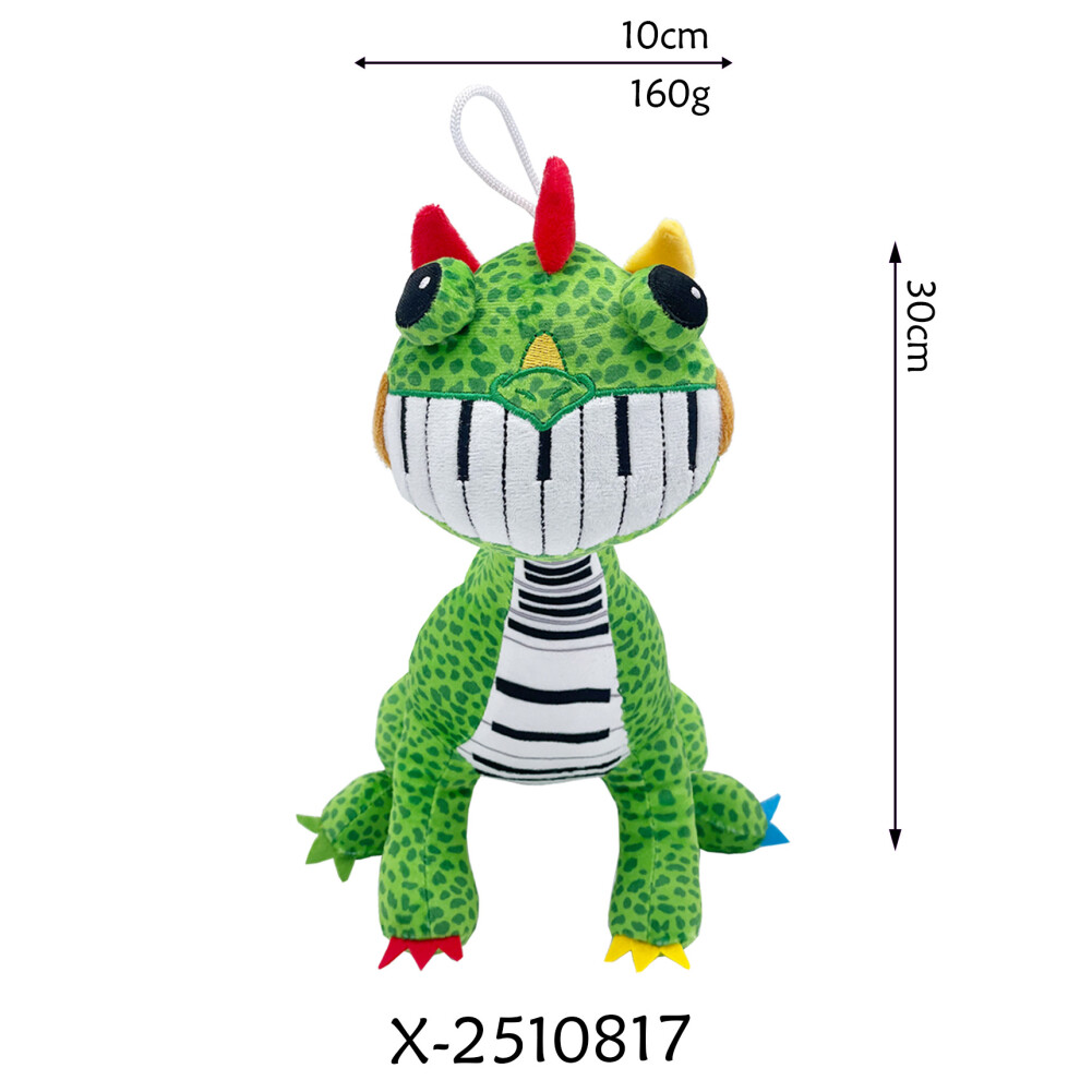 Bonxaif (Green Dinosaur) Yarnaby Plushies Nightmare Critters Plush Toy Poppy Playtime 4 Doll Stuffed Animals Kids Gifts