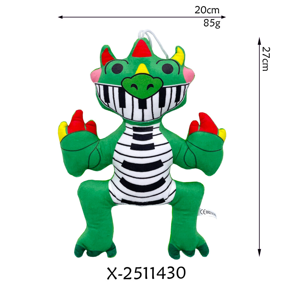 Bonxaif (New Piano Dragon) Yarnaby Plushies Nightmare Critters Plush Toy Poppy Playtime 4 Doll Stuffed Animals Kids Gifts