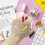 2pcs Hand Makeup Mixing Palette Clear Makeup Hand-held Palette Acrylic Nail 2
