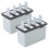 Popsicle Molds 2 X 4 Grids Ice Pop Reusable Ice Cream Mold 1