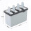 Popsicle Molds 2 X 4 Grids Ice Pop Reusable Ice Cream Mold 5