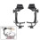 2pcs Clamp Clip On Drum Rim Microphone Mic Mount Holder Adjustable Shockproof 1