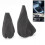 Car Gear Shift Collars Manual Handbrake Gaiter Cover Compatible with - 3 Series E36 E46 E30 E34 Z3 B 3