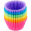 Reusable Silicone Baking Cups, Muffin Liners - Pack Of 12, Multicolor 1