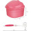 Denture Cleaning Kit: Denture Cleaning Case with Denture Brush (blue) 2