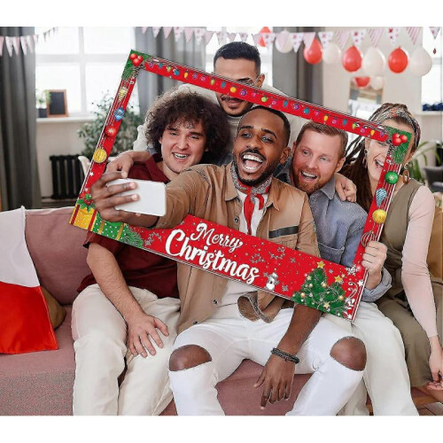 Christmas Studio Prop 1 Christmas Party Decoration, Photo Frame 2