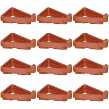 12 Pcs Plant Pot Feet, Invisible Flower Pot Risers Triangle Feet Lifters for Indoor