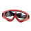 Ski Goggles Adjustable Strap Eyewear Windproof for Adult Skating Cycling 4