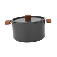 (Optional, 2.8L) Outdoor Cooking Stockpot Round Camping Cookware for Kitchen Backpacking Home 2.8L