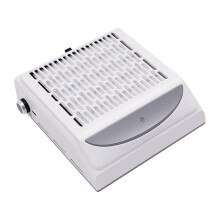 (8.6cmx23.9cmx22.9cm, White) Nail Dust Vacuum Cleaner Nail Dust Collector with Filter Professional Nail Art Salon 100W Dust Collector Machine