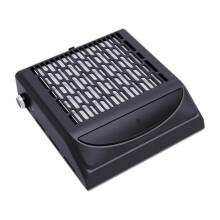 (8.6cmx23.9cmx22.9cm, Black) Nail Dust Vacuum Cleaner Nail Dust Collector with Filter Professional Nail Art Salon 100W Dust Collector Machine