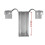 10Pcs Solar Panel Drainage Clips Sturdy Photovoltaic Panel Water Guide Clamp 30mm 2