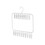 (multi, single layer) Hanging Drying Rack with Clips Storage Clothes Hanger for Pants Gloves Towel single layer 1
