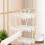 (multi, single layer) Hanging Drying Rack with Clips Storage Clothes Hanger for Pants Gloves Towel single layer 4