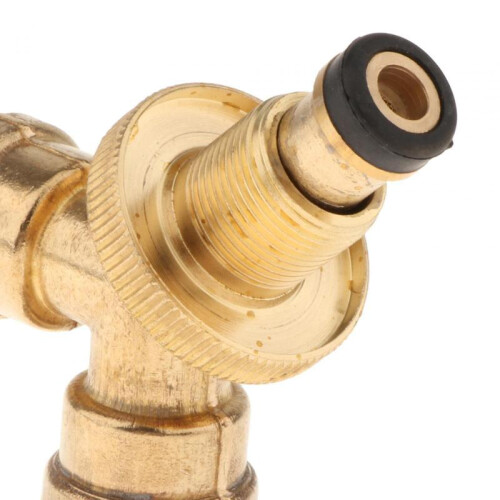 Propane Splitter Adapter Quick Connect Fitting for Tabletop Grill Gas Burner 2