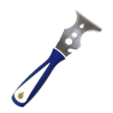 (22.5cmx11cmx3cm, Blue) Stainless Steel Putty Knife Paint Scraper Tool for Repairing Decals Removing Yellow