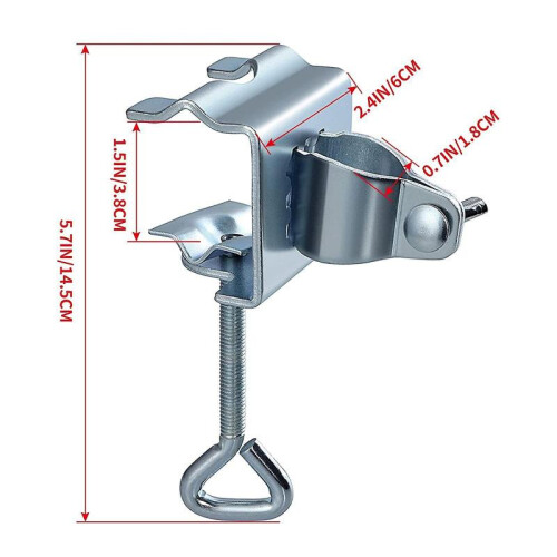 Umbrella Bracket Clip Sturdy Sun Umbrella Clamp Holder for Yard Balcony Deck 1