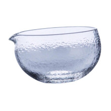 Glass Matcha Bowl with Spout Gift Unique Bowl for Iced Tea Cold Brew Kitchen