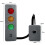 Garage Parking Sensor 3 Color Indicator Lights Compact Garage Parking Assist 2