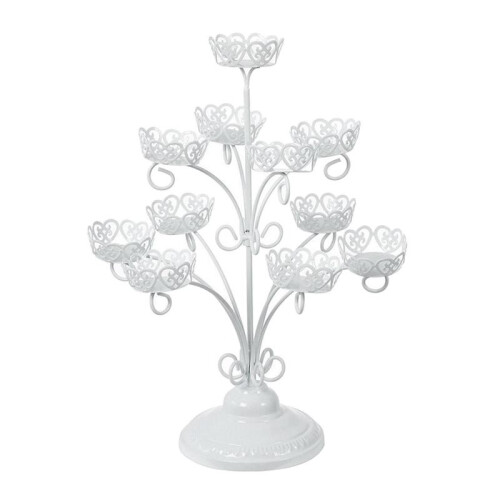 Cupcake Display Stand, Metal Cake Holder, Creative Serving Stand for Dining Table Anniversary Event Holiday