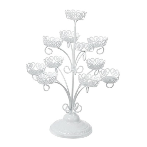 Cupcake Display Stand, Metal Cake Holder, Creative Serving Stand for Dining Table Anniversary Event Holiday 1