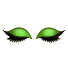 (H) Eyelashes Eyeshadow Sticker Glitter Clipart Stickers 2 In 1 Reusable Eye Makeup for Women Girls Daily Makeup