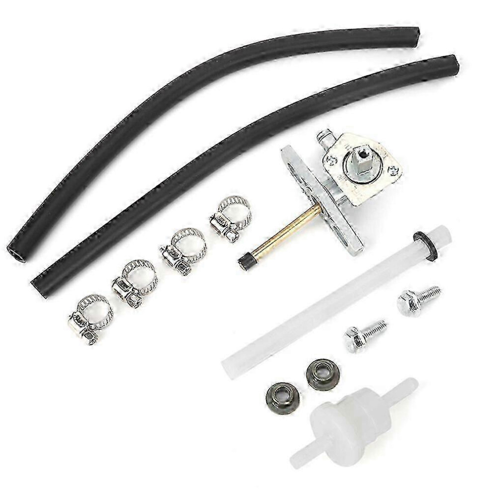 (As Show, One Size) Atv Fuel Petcock Valve Gas Tank Switch Kit Fit For Honda Trx250 Trx350 Trx400 4632480859708