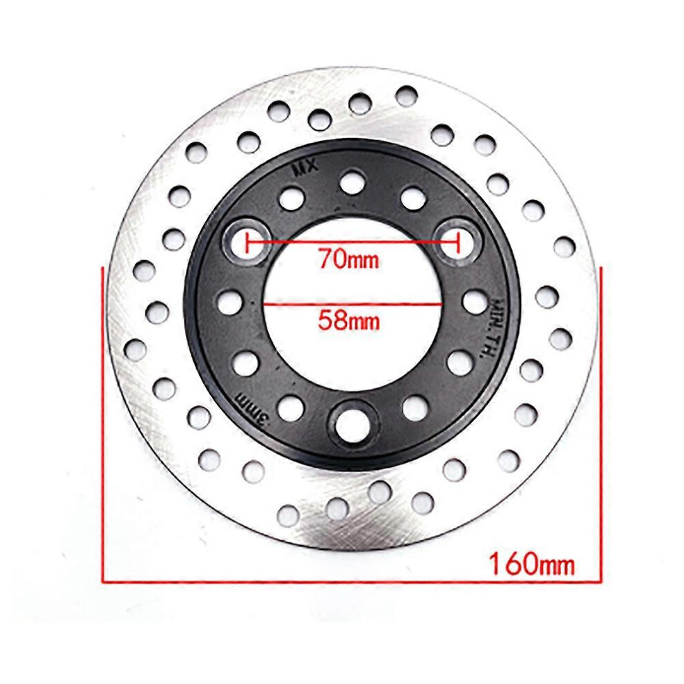 (As show, One size) Motorcycle Brake Disc For Honda DIO ZX 50 DIO50 AF18 AF27 AF28 AF34 AF35