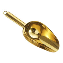 (Optional, 217mmx68mm) Ice Cube Scoop Multiuse Stainless Steel Scoop for Party Food Serving Wedding 280mmx98mm