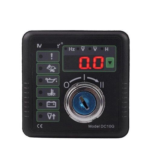 (As show, One size) DC10G DC10K Generator Engine Multifunction Controller Manual Start Stop Control Module Genset Parts (Color : DC10G) 1