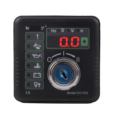 (As show, One size) DC10G DC10K Generator Engine Multifunction Controller Manual Start Stop Control Module Genset Parts (Color : DC10G)