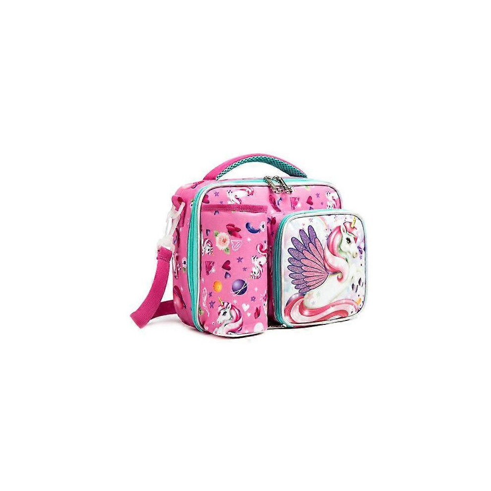 (refer to photo5, One size) Kids Portable Lunch Bag Food Thermal Box for girls Waterproof Thermal Lunchbox For students School Thermal Lunch bag for b