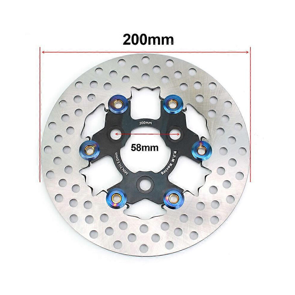 (Red, One size) Motorcycle 82mm Front brake Caliper pump RPM Moto Disc Brake Caliper for Yamaha Aerox Nitro BWS WISP RSZ JOG Dirt Bike Zuma-image-OPC-PHKCKFK-NEW