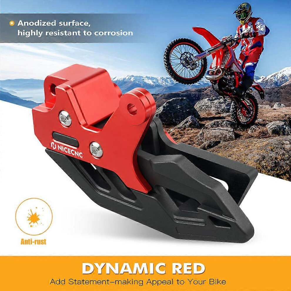 (As show, One size) For BETA RR 125 200 250 300 350 390 400 450 480 X-Trainer XTrainer 300 RM 525 RS Chain Guide Guard Protection Cover Accessories