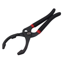 (10inch, Black) Adjustable Oil Filter Pliers Professional Automotive Oil Filter Removal Tool 10inch