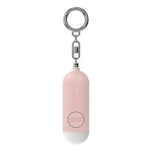 (As show, One size) Alarm Anti-Wolf Girl Child Women Security Protect Alert Pink