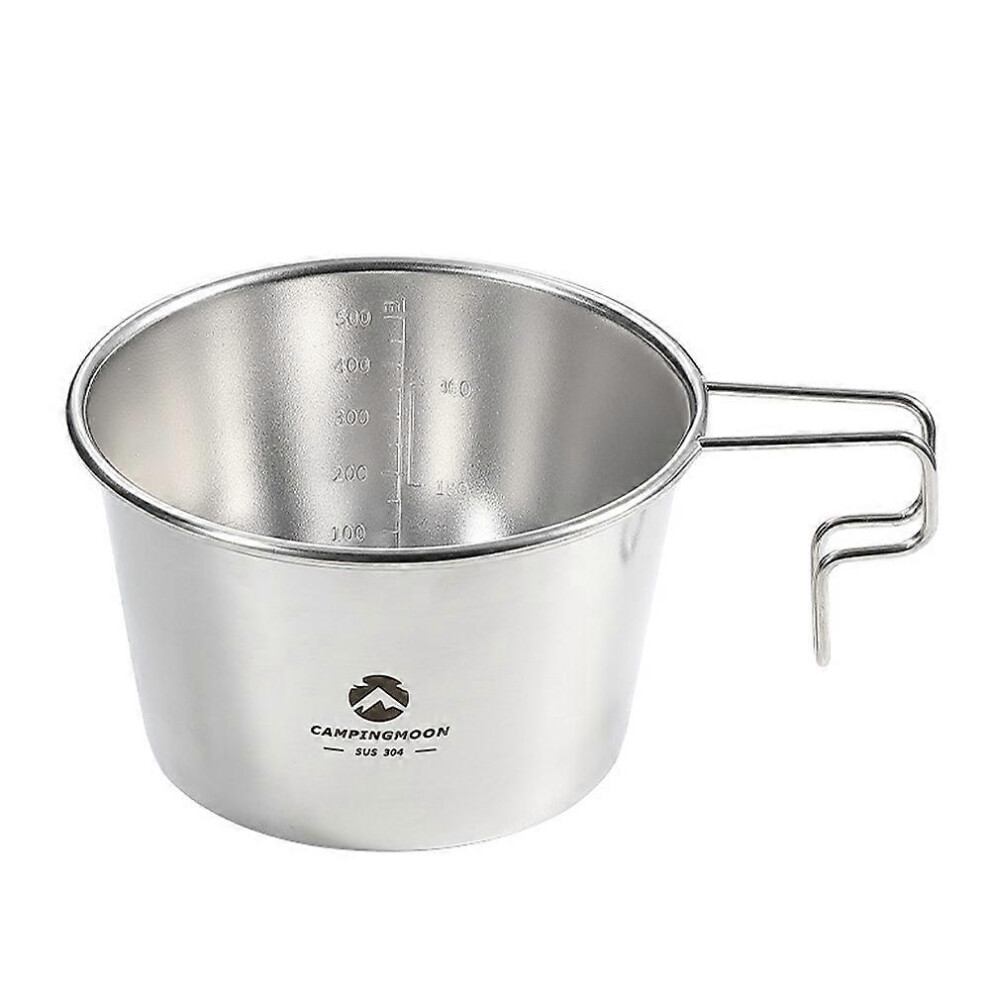 (As show, One size) S369 Outdoor Stainless Steel Sierra Bowl 600ml Large Capacity Picnic Tableware Portable Barbecue Hiking Camping Bowl Picnic Cookwa-image-OPC-PHKCM6P-NEW