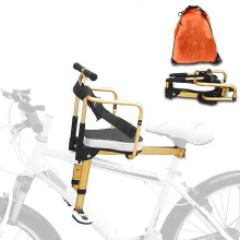 (Type A, One size) Lixada Mountain Bike Kids Safety Seat Children Cushioned Cycling Seat Front Mounted Child Bicycle Seat