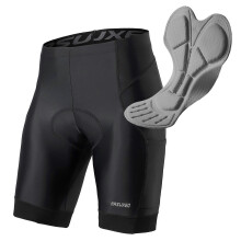 (As show, One size) Men Breathable Padded Short Quick-drying Cycling Shorts Biking Short Pants