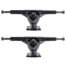 (As show, One size) 7Inch for Flat-Plate Bridge Aluminum Skate Board Bracket,Black Skateboard