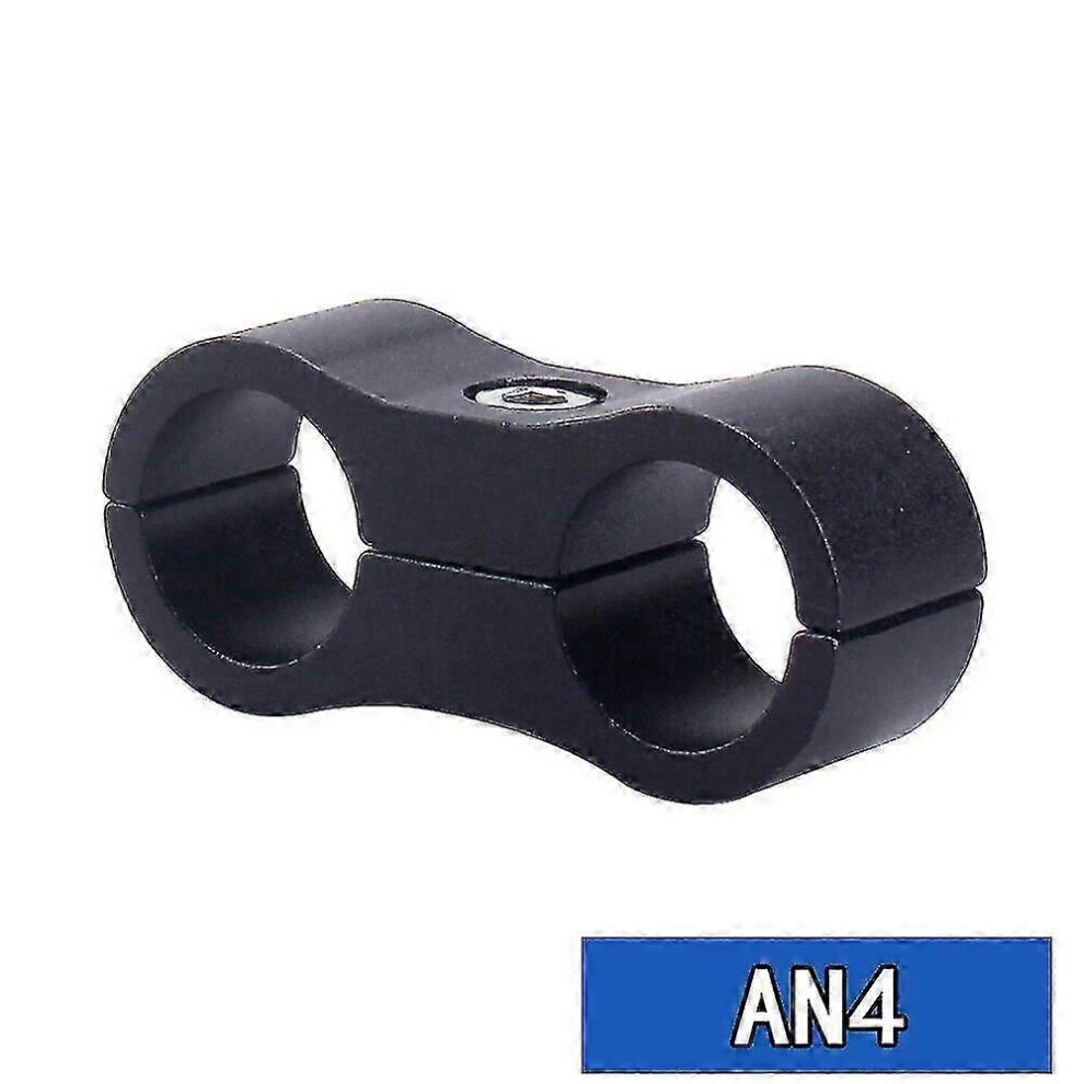 (As Show, One Size) 1Pcs Universal An4 An6 An8 An10 An12 Billet Oil Fuel Water Hose Seprator Divider Clamp Aluminum Line Separator~2035 4631898230086