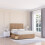 (Single, Dark Grey) Manhattan Naples Divan Bed Base ,2 Drawers & 26" Struts Headboard 1