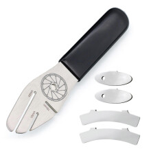 (As show, One size) Bicycle Rotor Truing Fork Brake Wrench with Disc Brake Pads Rotor Alignment Tool Set