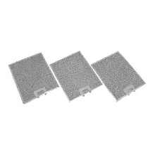 (As show, One size) 3 X Belling Universal 320 X 260mm Metal Range Hood Grease Filter