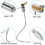 (As show, One size) New USB Clock Fan with Real Time Clock Display Function 5