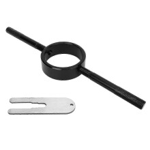 (As show, One size) Motorcycle Fork Spring Compressor Tool Kit 6061 Aluminum Coil Spring Service Kit for Most Upside Down Street Bike Forks