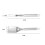 BBQ Tools with Storage Bag Presents BBQ Grill Tool Heavy Duty Grilling Tools 3 Set 5