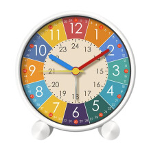 Kids Bedside Analog Alarm Clock Children Clock for Kids Room Multifunctional