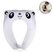 (As show, One size) Travel Potties,Toddler Potty Seat Cover Travel Portable Potty Seat for Kids Non-Slip Foldable Toilet Seat Pad